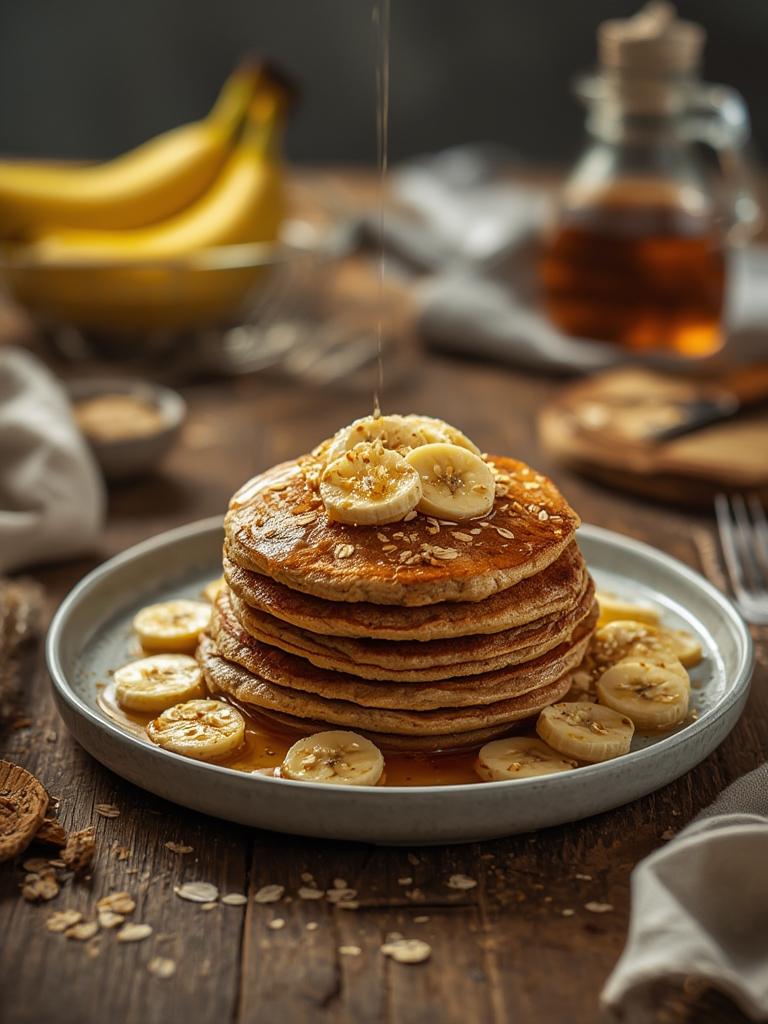 Banana & Oat Pancakes