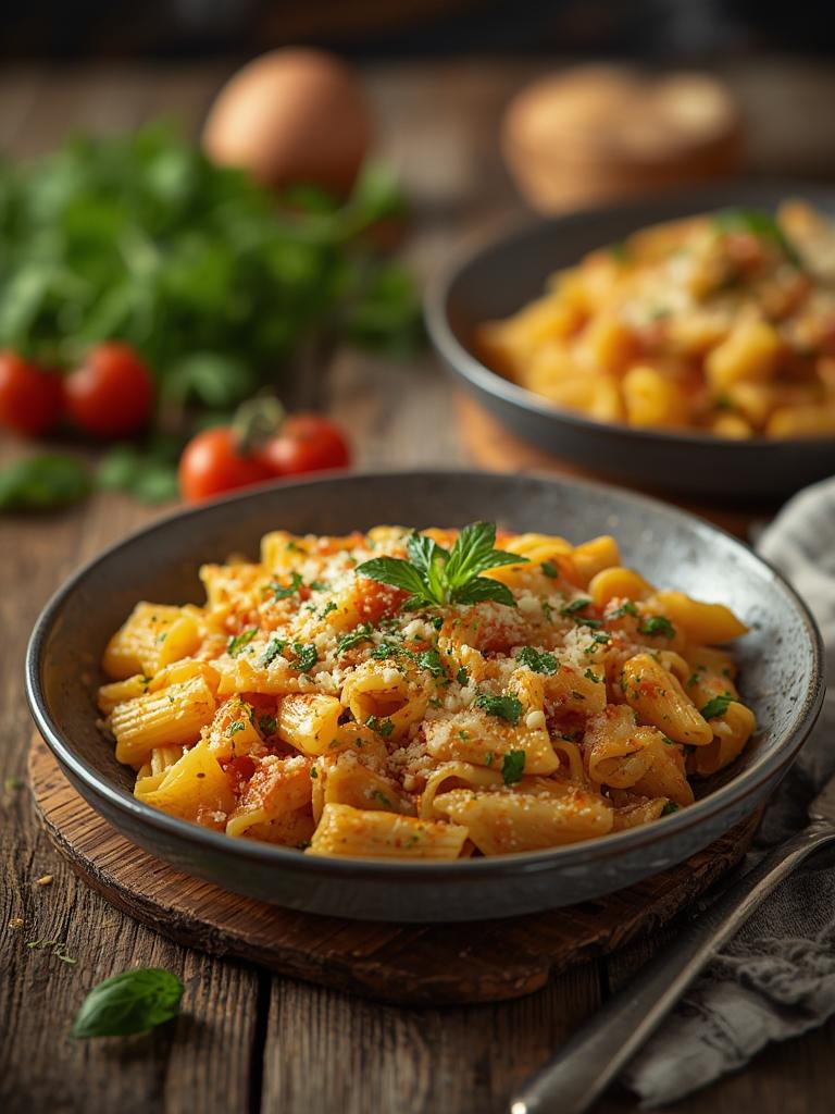 Cheesy Baked Pasta
