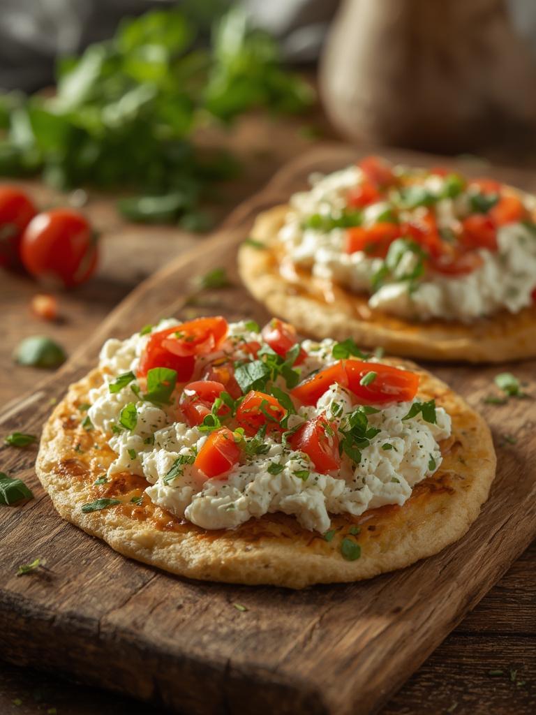 Cottage Cheese Flatbread