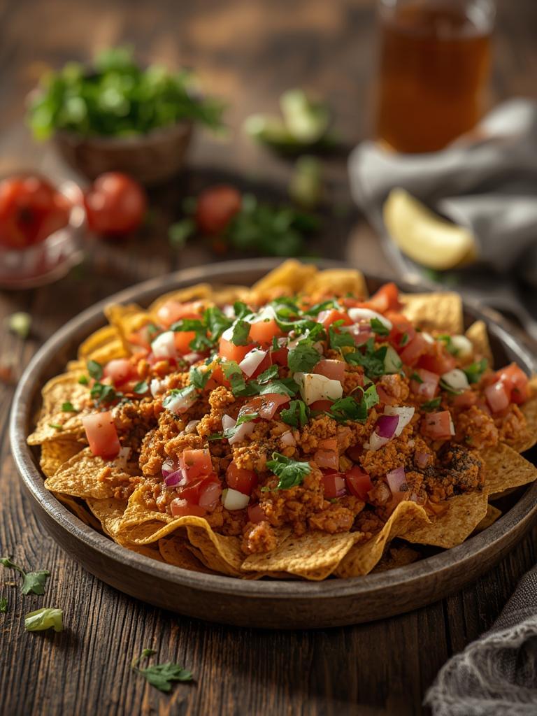 Crunchy Healthy Nachos