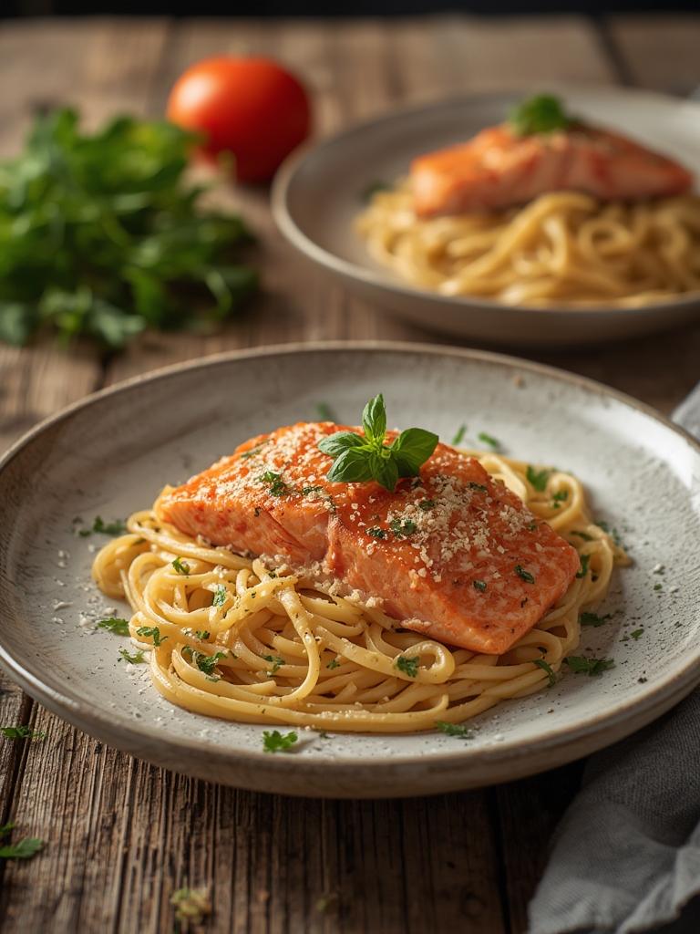 Salmon Pasta