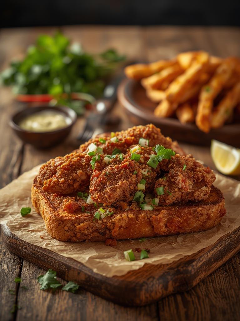 Southern Comfort Texas Toast & Fried Chicken