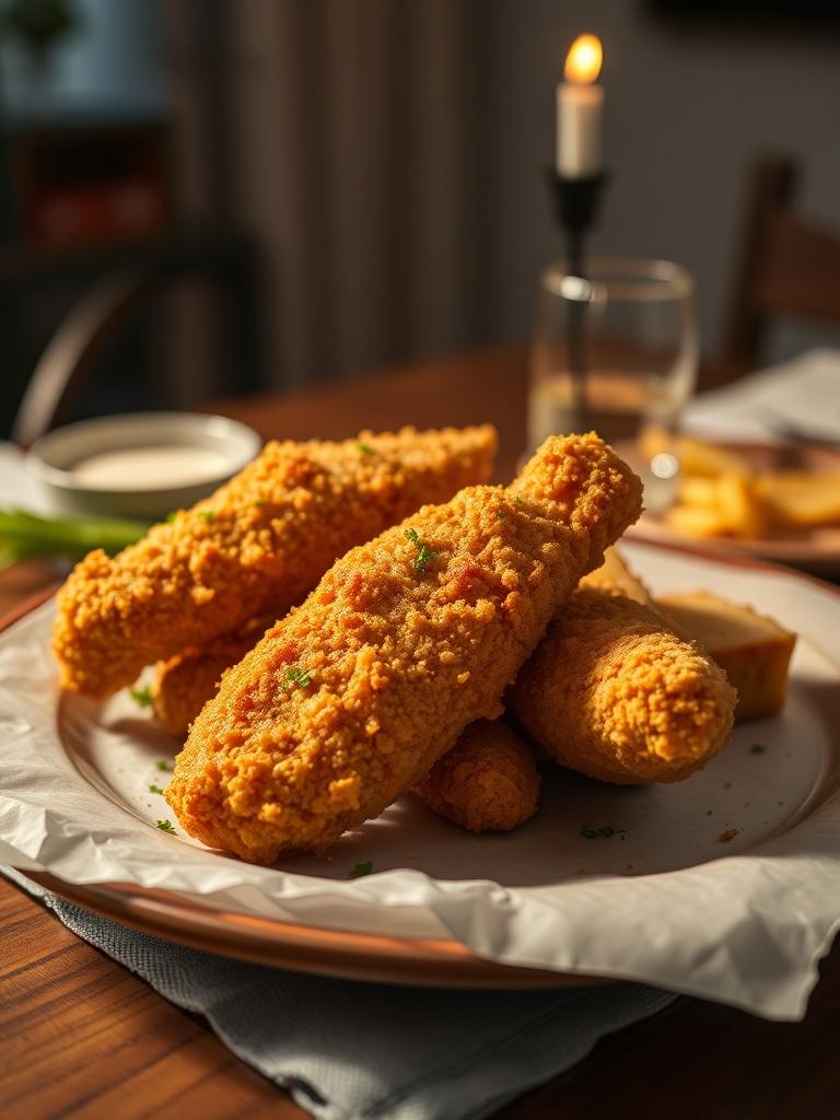 Crispy Oven Baked Chicken Tenders (No Frying)