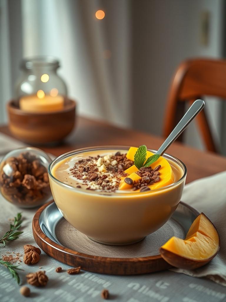 Easy Mango Coconut Smoothie Bowl