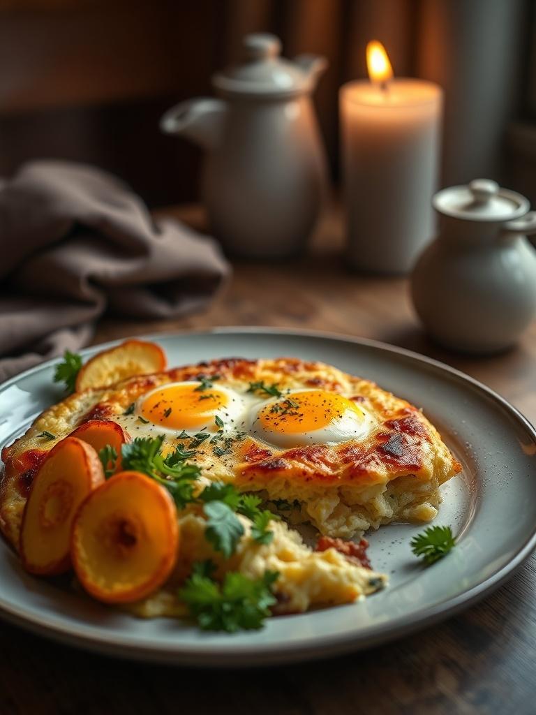 High-Protein Cottage Cheese Egg Bake