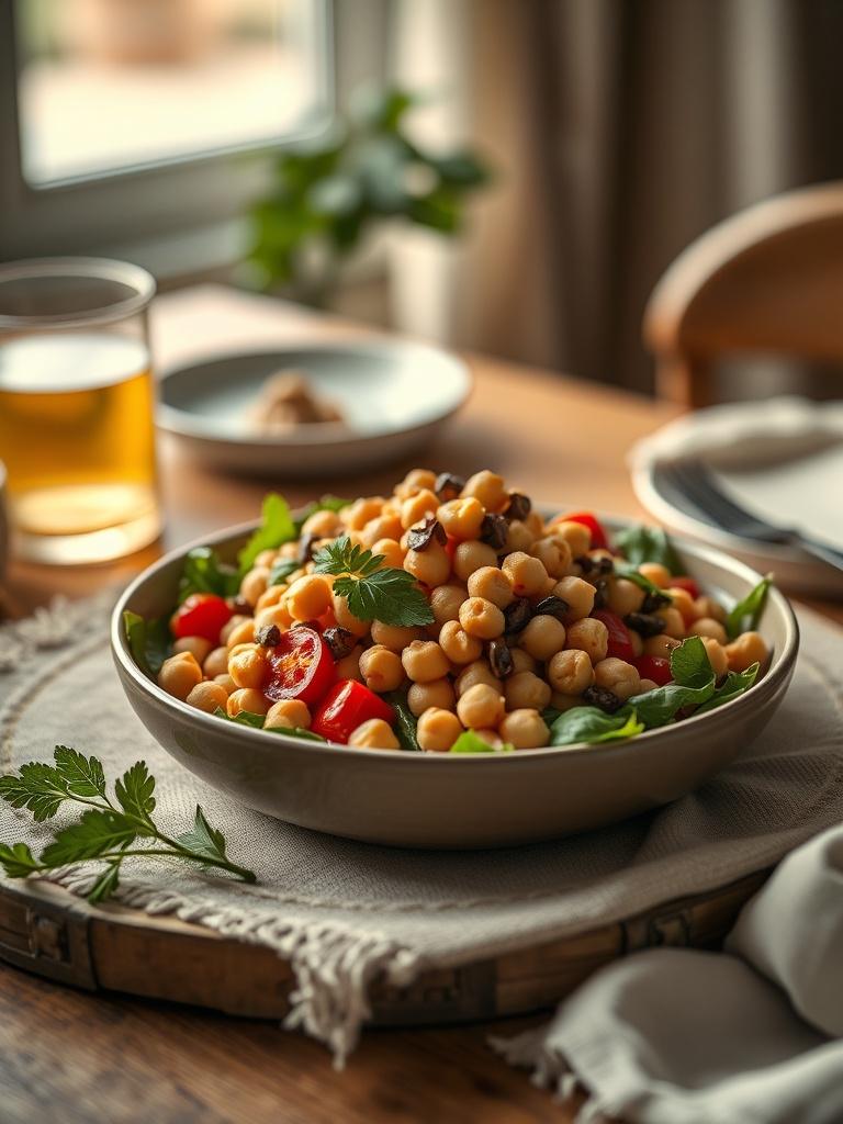 Mediterranean Chickpea Salad