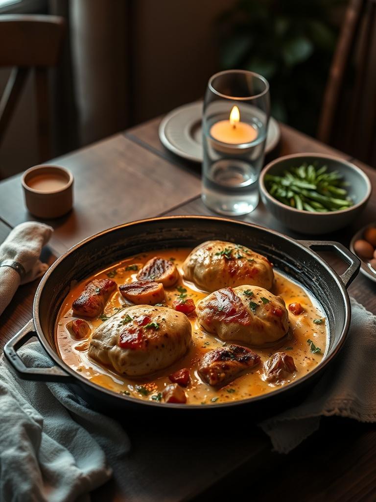 One-Pan Creamy Tuscan Chicken