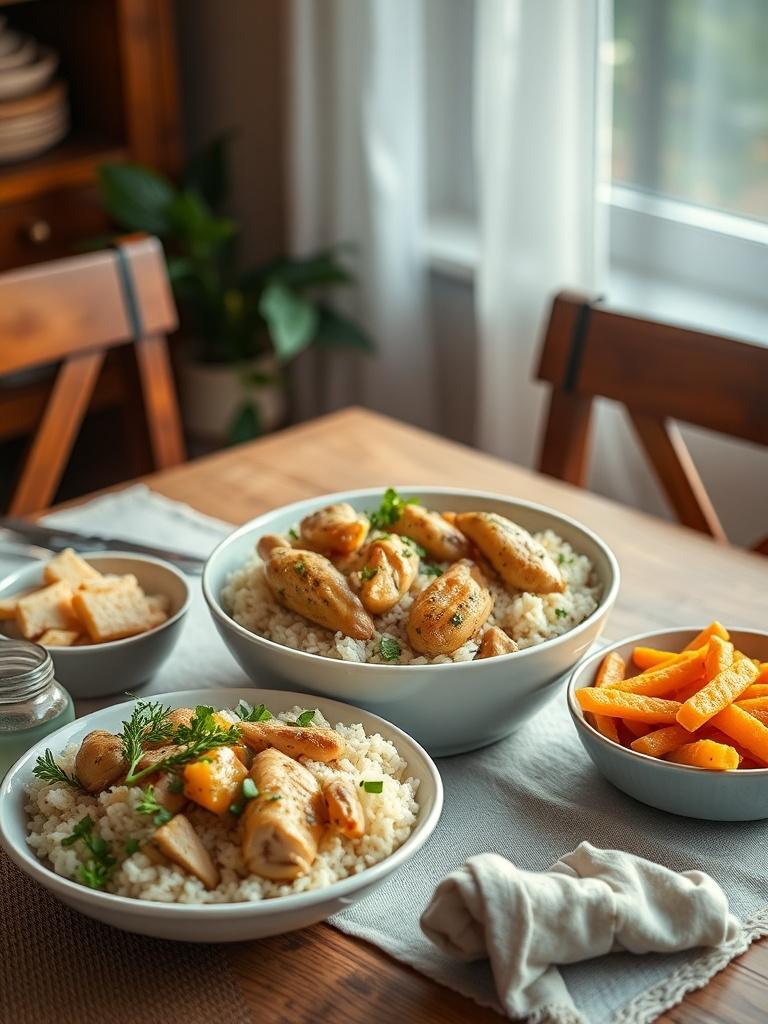 One-Pot Chicken & Rice Meal Prep (Cheap + Easy)
