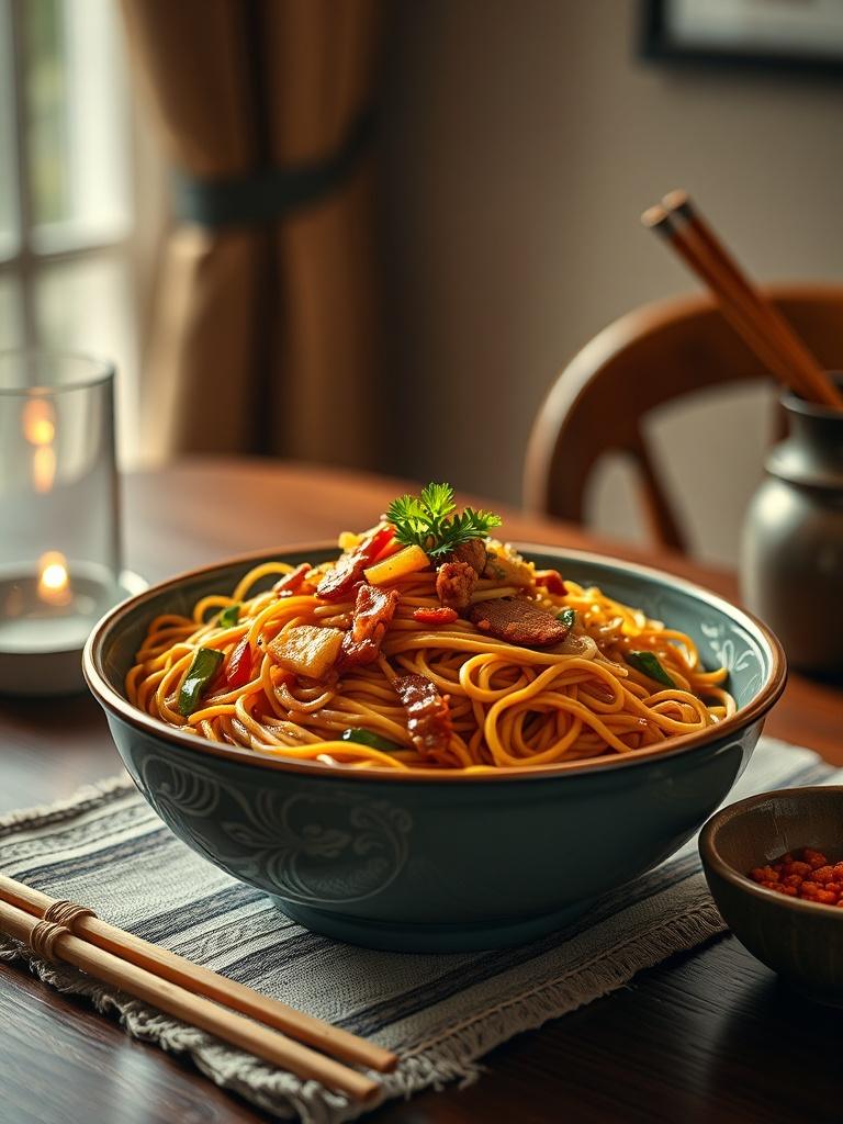 Quick Stir Fry Noodles