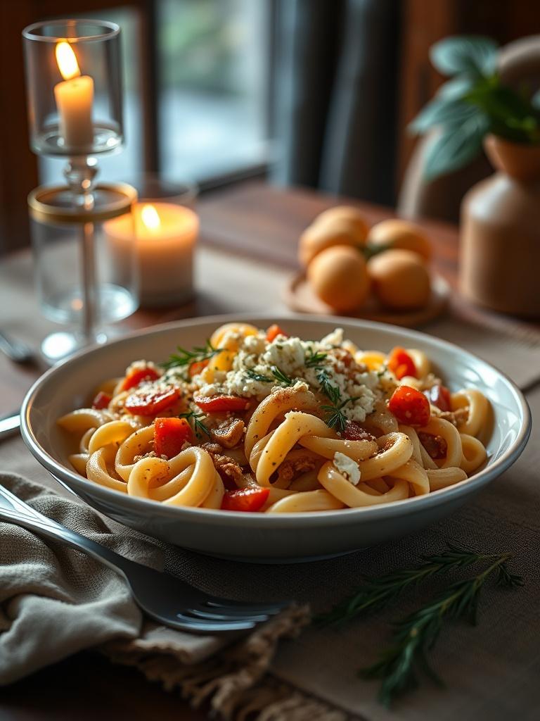 Viral Baked Feta Pasta