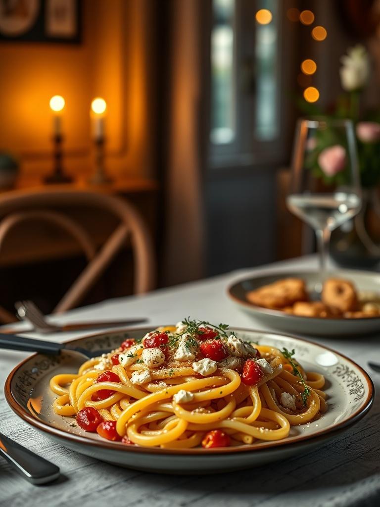 Viral TikTok Baked Feta Pasta