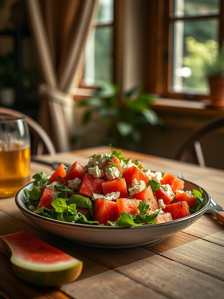 Watermelon Feta Salad